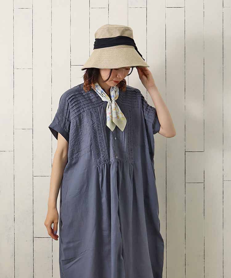 ≪SALE≫UVサイドリボンハット