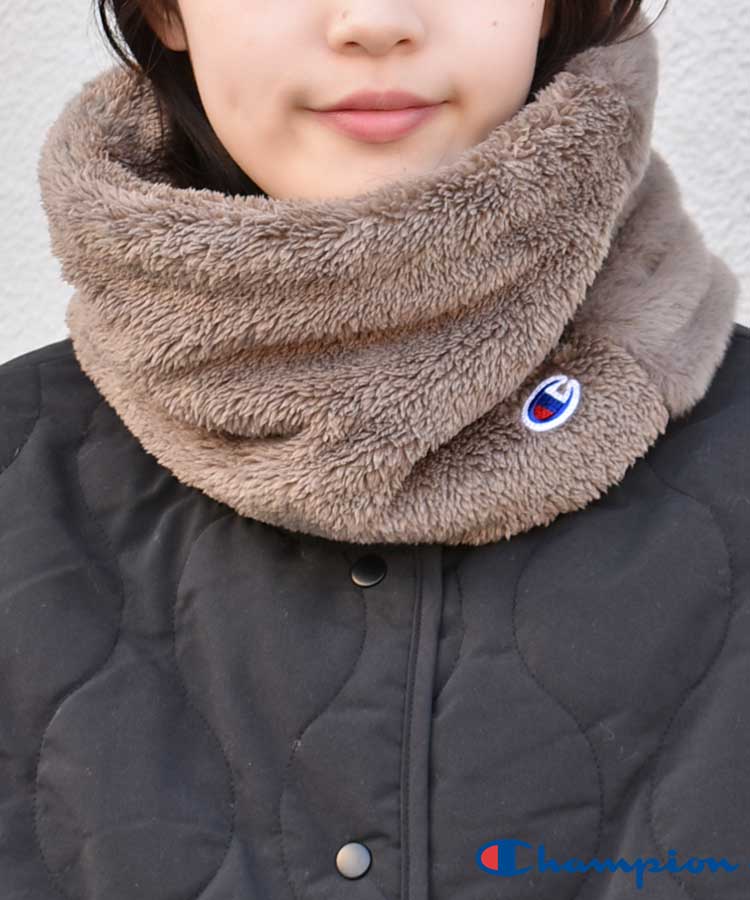 championボアネックウォーマー