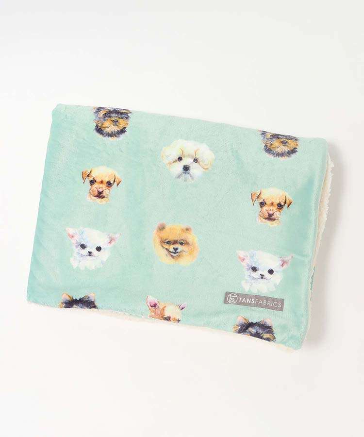 どうぶつフェイスブランケット