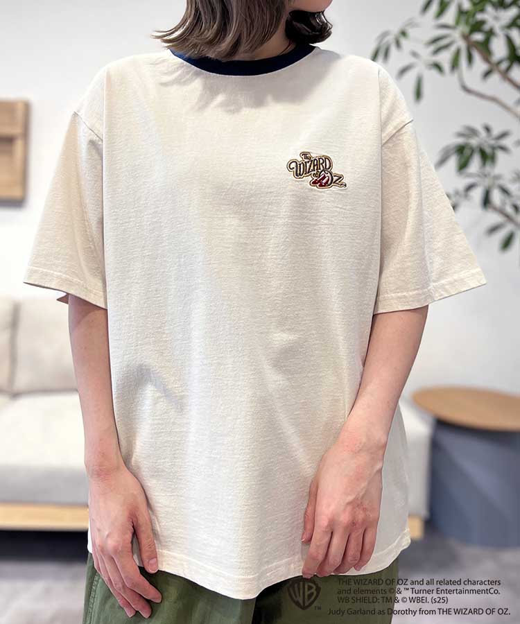 オズの魔法使リンガーバックプリントTシャツ