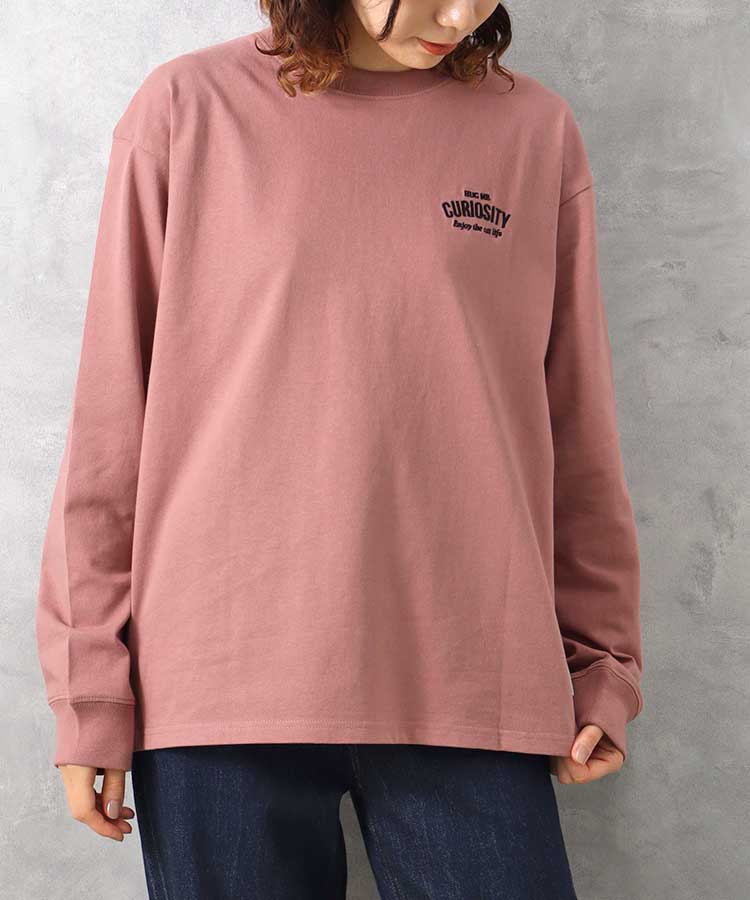 クロネコ刺繍ロンT