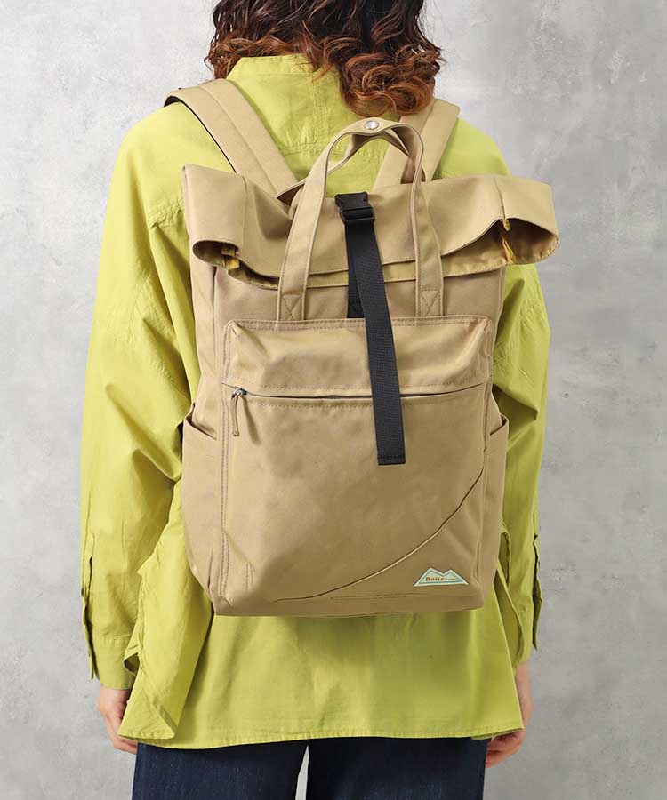 Boiteスラッシュロールトップリュック