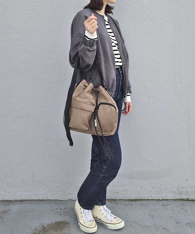 ジムボバートポケット２WAY巾着