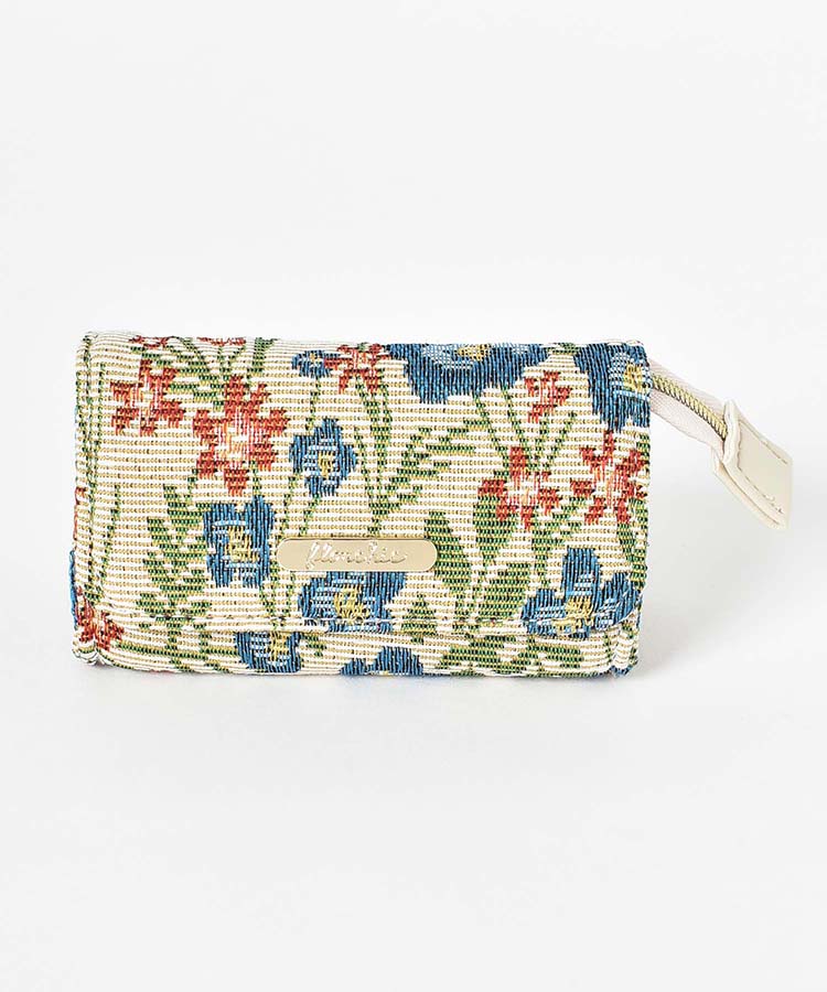 フロルシックミラー付きミニポーチ