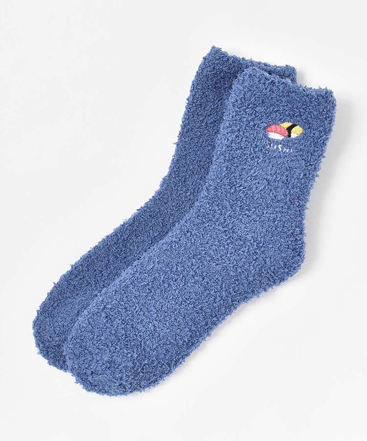 たべもの刺繍ルームソックス
