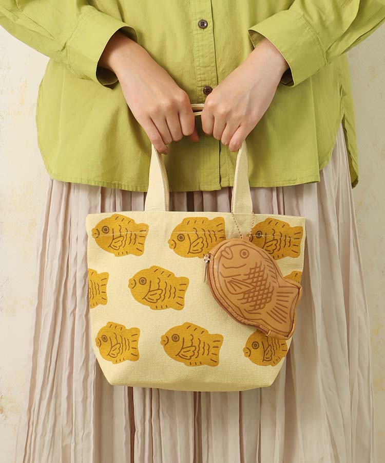 たいやきダイカットポーチ