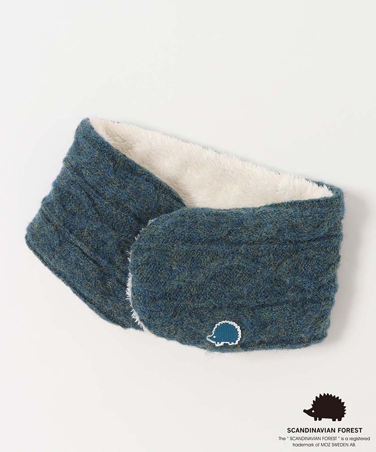 スカンジナビアンフォレスト 刺繍ネックウォーマー