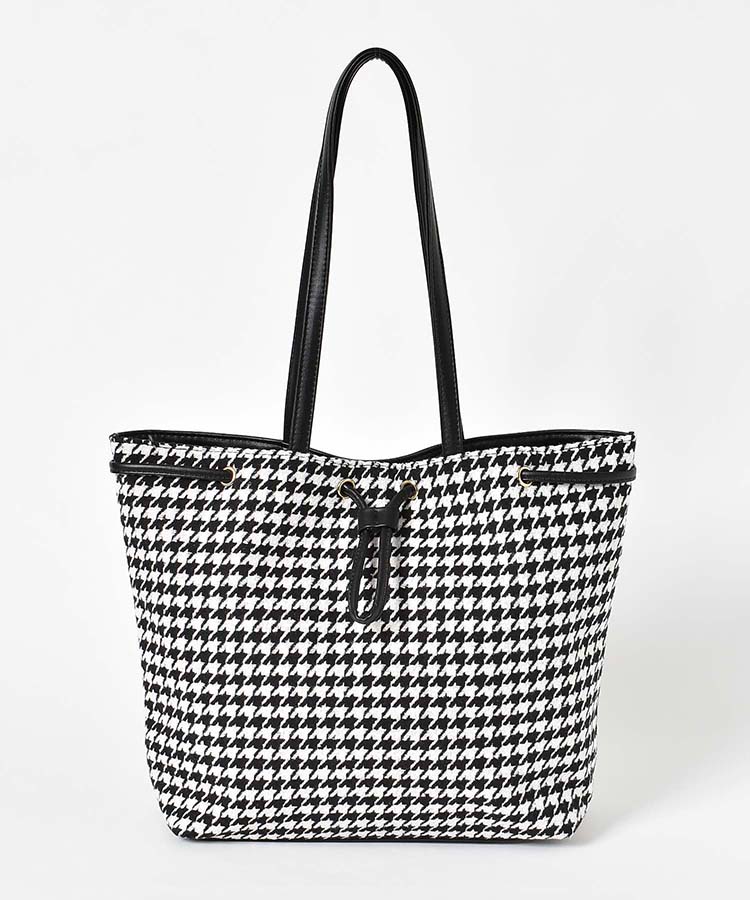 合皮フロントドロストトート