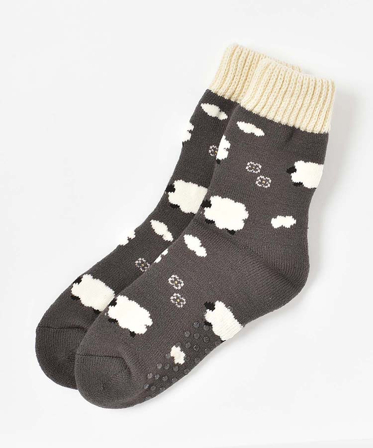 ジャムガーデン裏起毛ルームソックスM