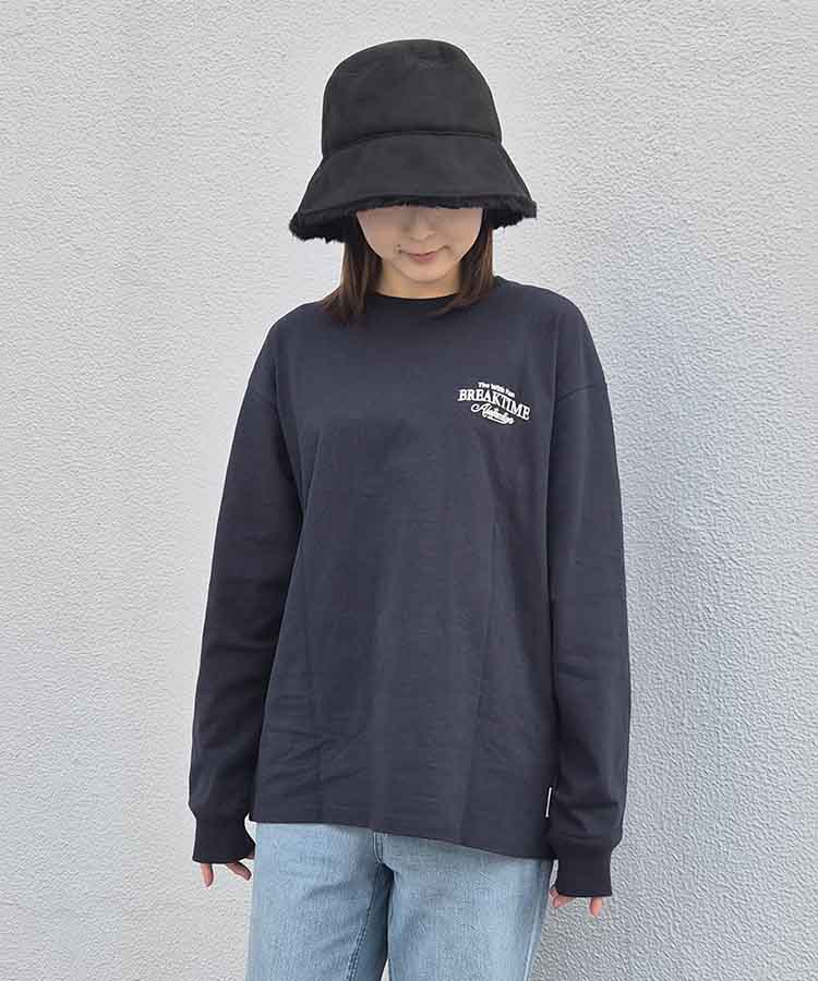 フェイクムートンバケットハット