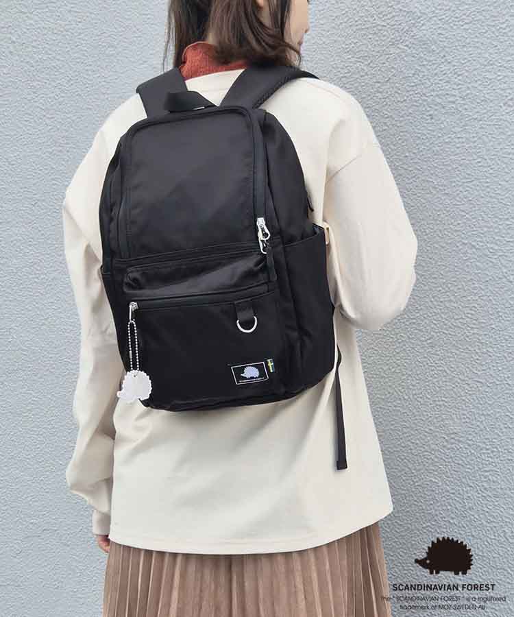＜はっ水加工＞スカンジナビアン多収納リュック