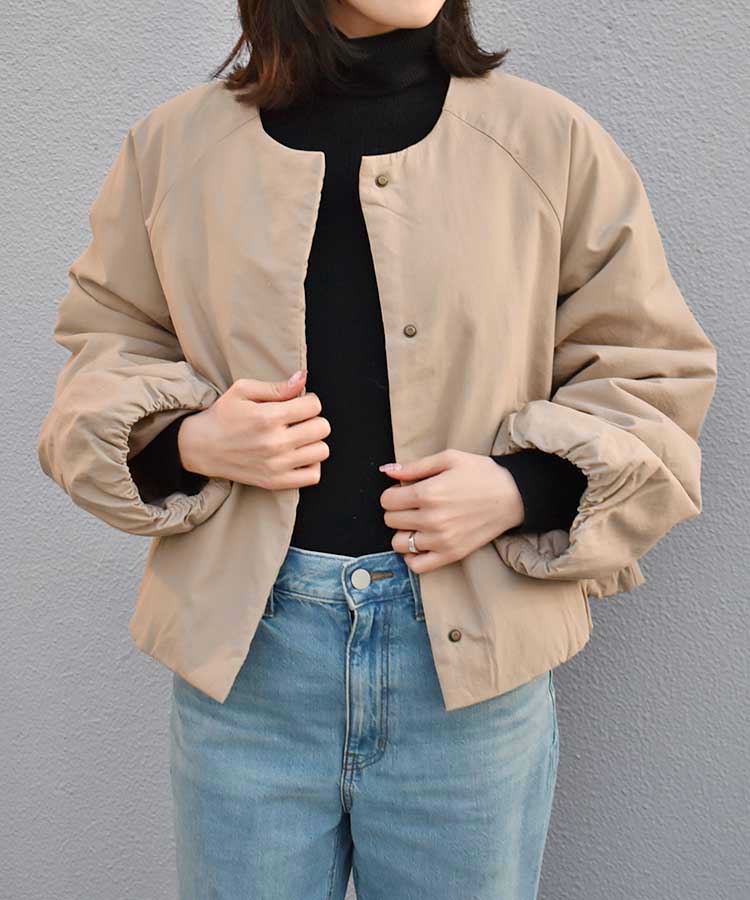 中綿ショートコート