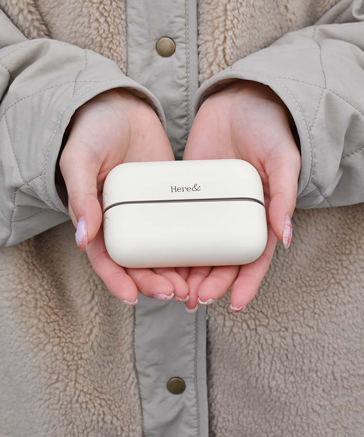 充電式ニコイチ型カイロ