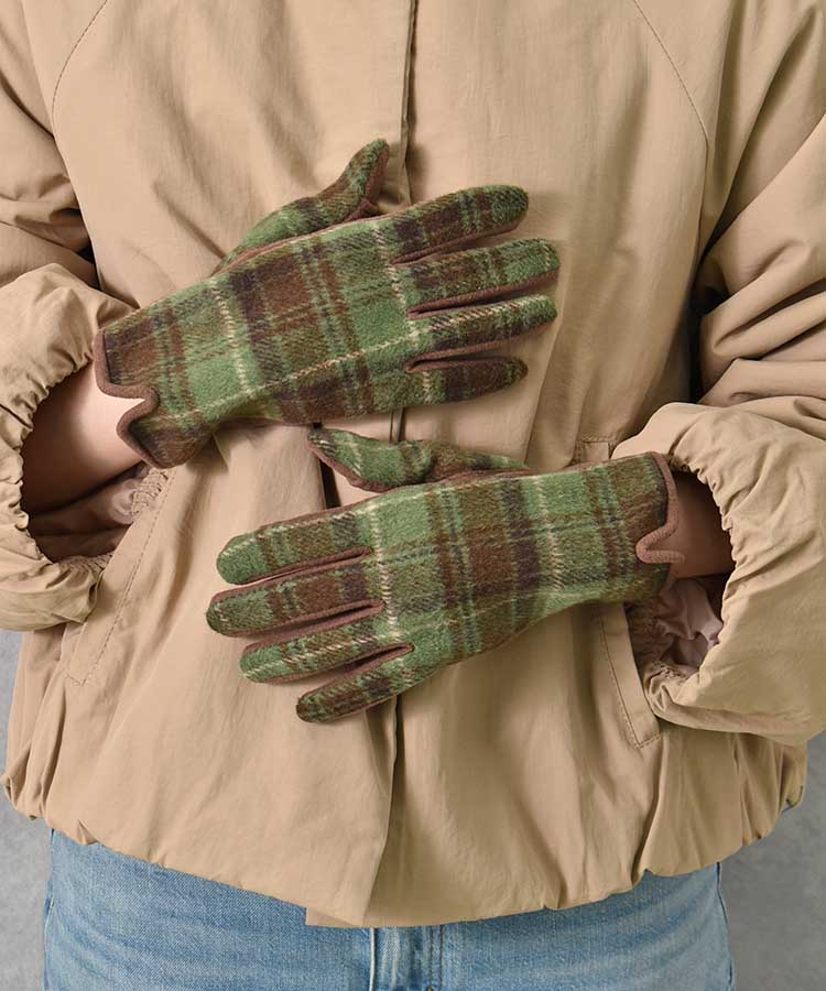 チェック指フードグローブ