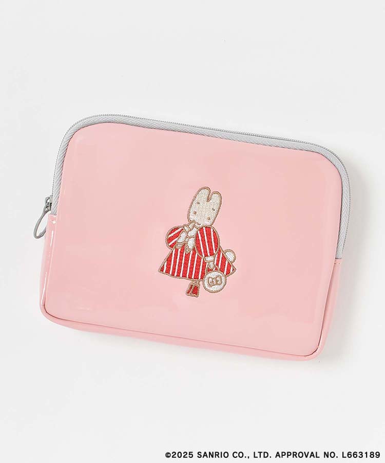 サンリオキャラクターズ エナメル風刺繍ポーチ