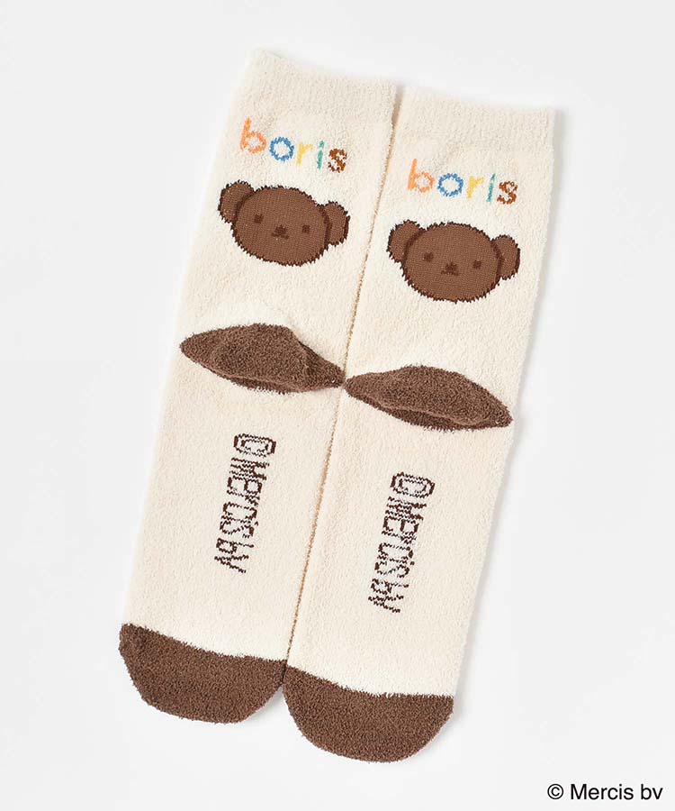 ミッフィーかかともこもこルームソックス