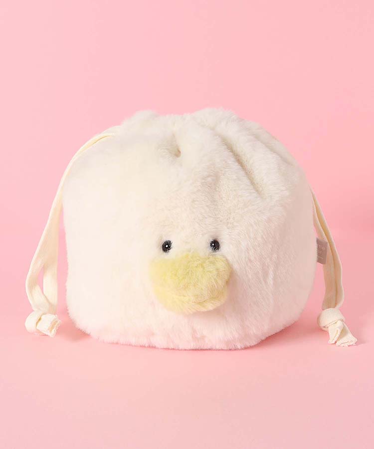 スフレベア巾着ポーチ