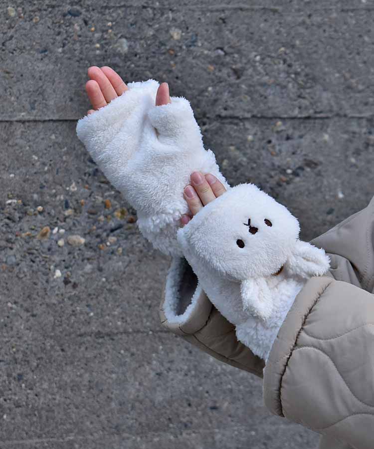 アニマルフード付グローブ