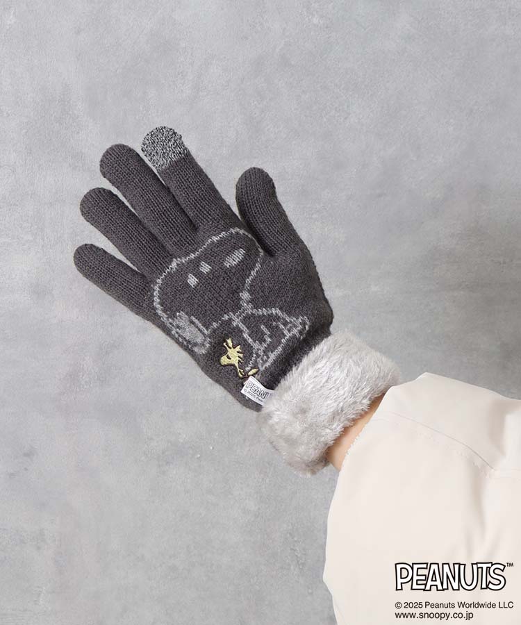 スヌーピーニットグローブ