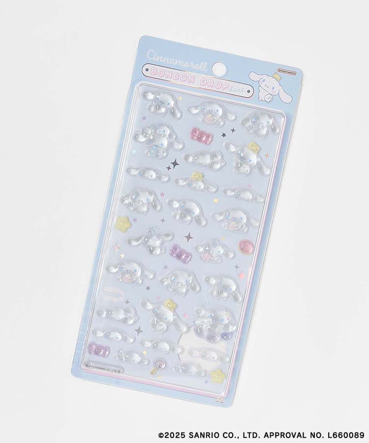 【WEB限定】サンリオキャラクターズ ボンボンドロップシール