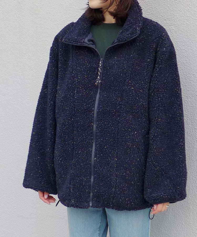 ネップボアビッグブルゾン