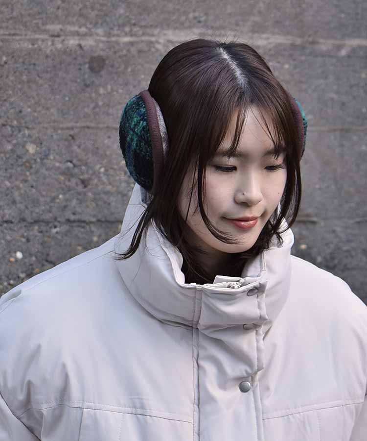 Bouncy.チェックイヤマフ