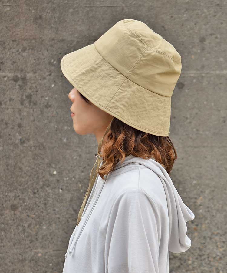 UVカット接触冷感バケットハット