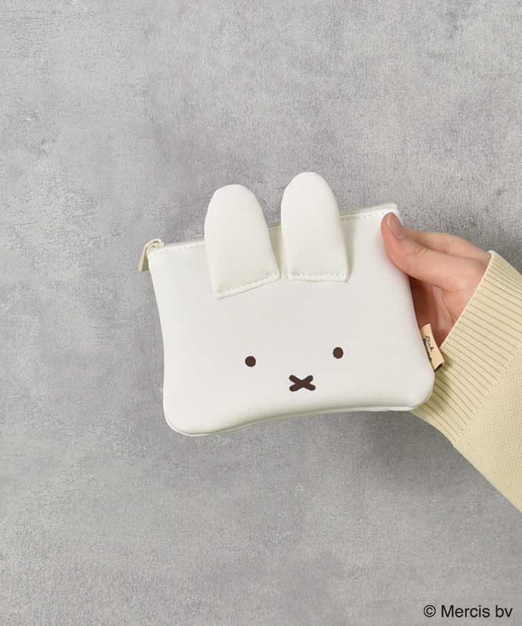 BRUNA FACEボンディングミニフラットポーチ