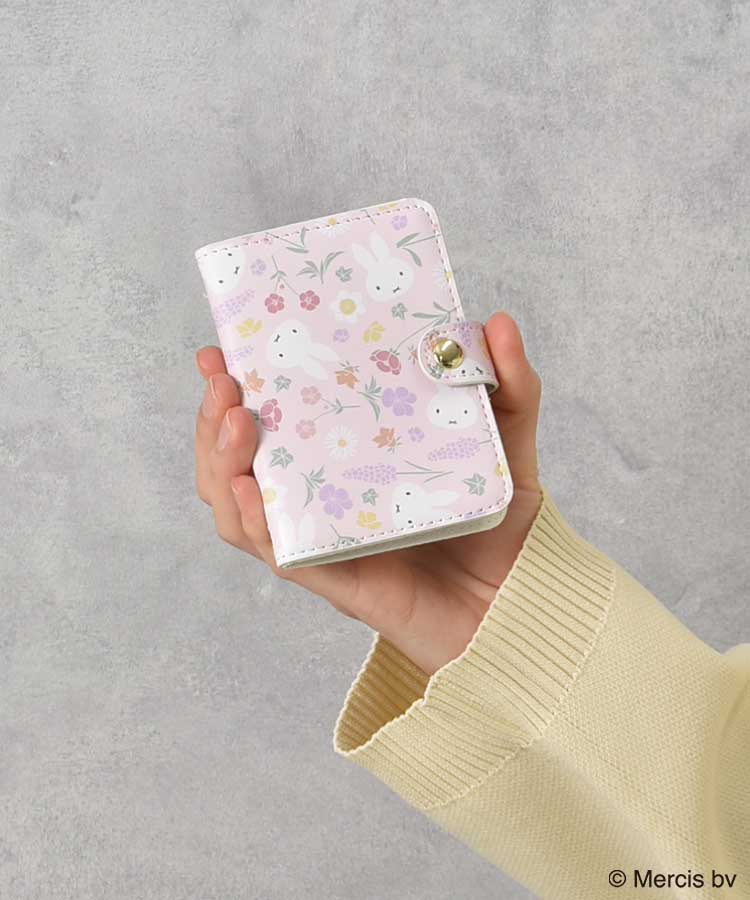 【WEB限定】MIFFY Floral pattern カードケース