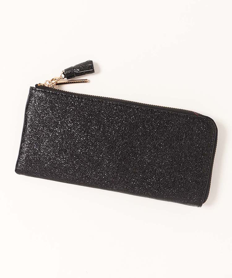 ピソラロメタリックL字ファスナー長財布