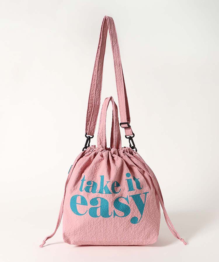 くるっとコンパクト巾着ミニショルダー