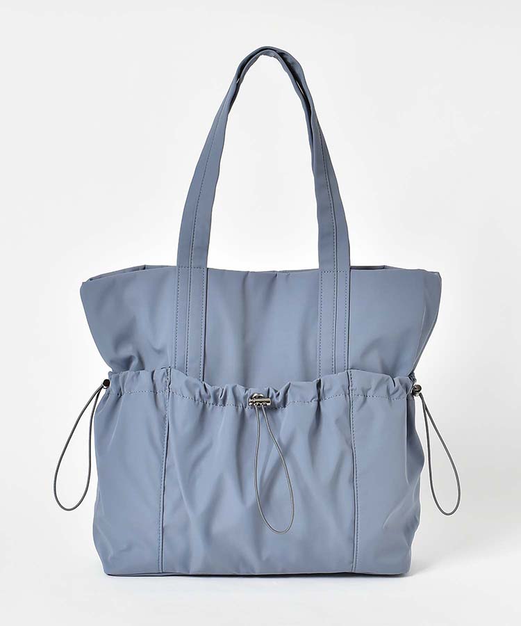 ギャザードポケットトートバッグ