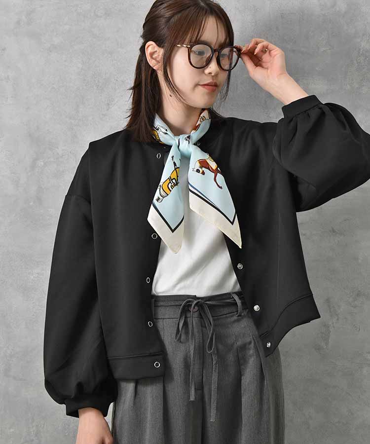 うま柄スカーフ