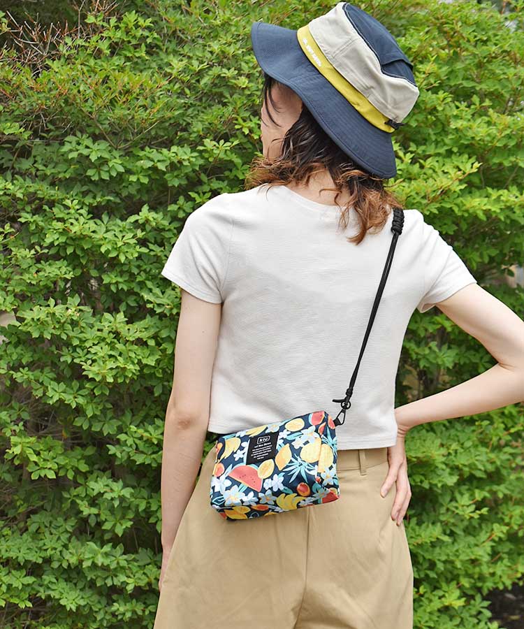 【KiU and BleuBleuet】KiUパラコードサコッシュポーチ