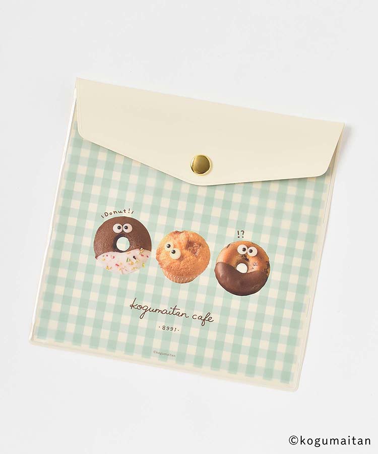 こぐまいたんホック付ポーチ