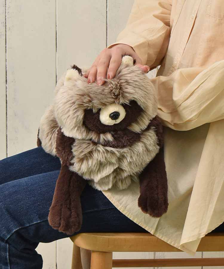 ※たぬき ひざたぬきぬいぐるみ | Bleu Bleuet（ブルーブルーエ）公式通販