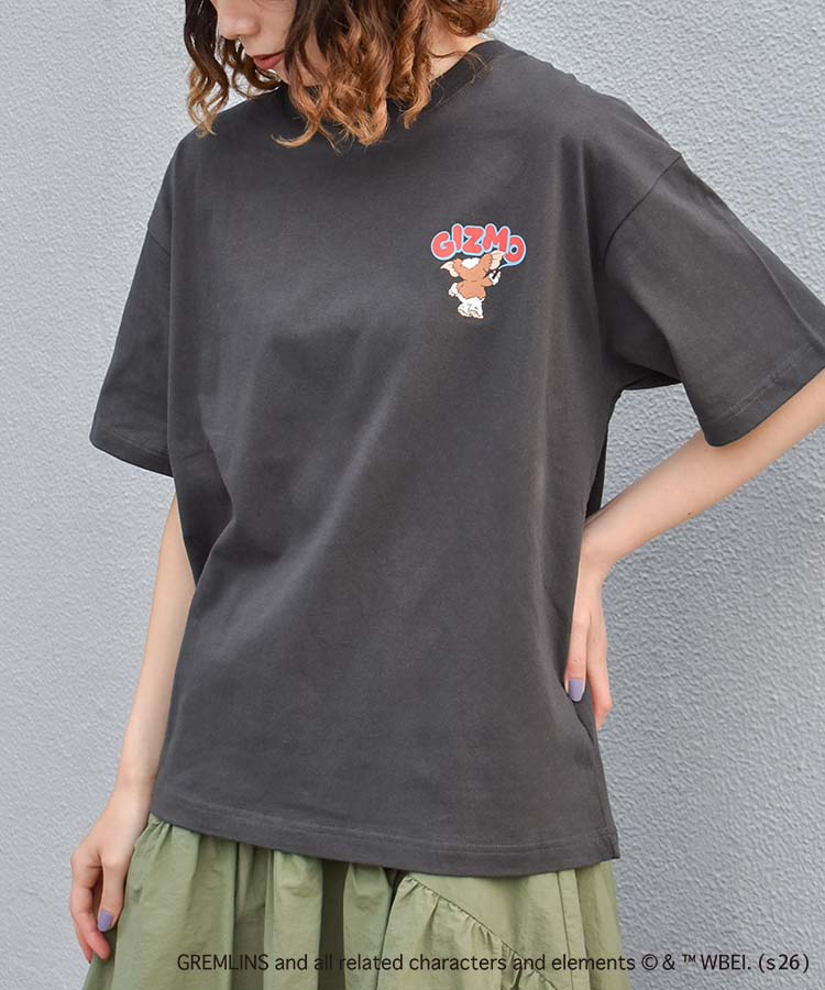 グレムリンサガラプリントTシャツ