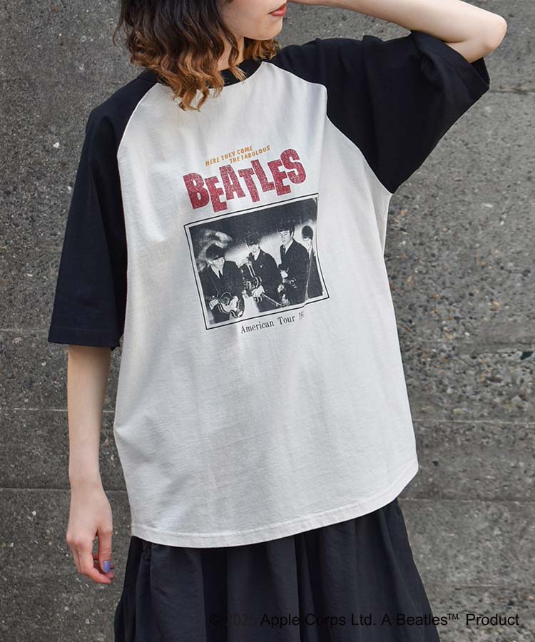 THE BEATLESツアーラグランTシャツ