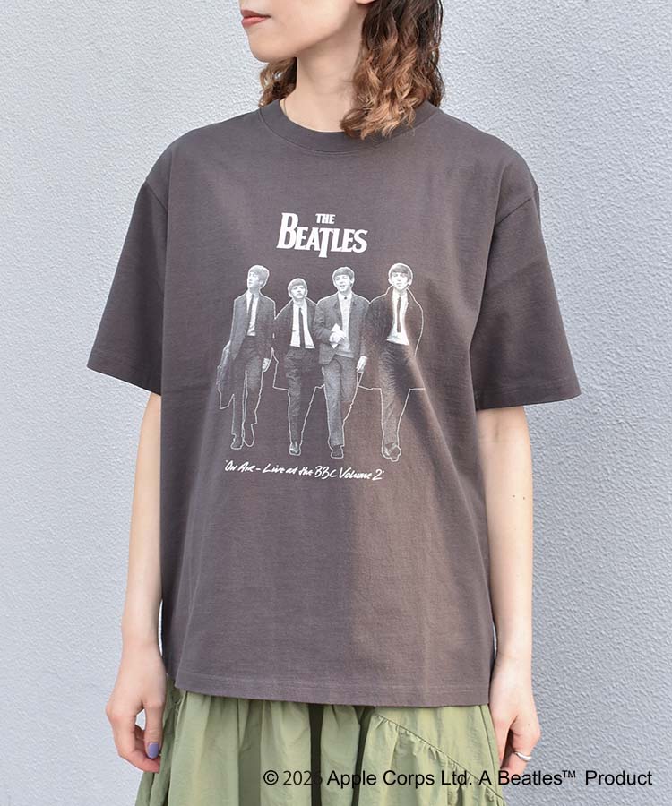 THE BEATLESレコードプリントTシャツ