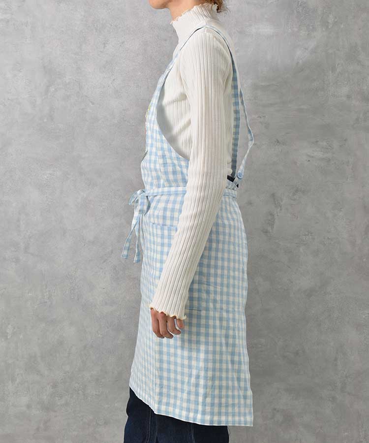 クロスブルームショートエプロン