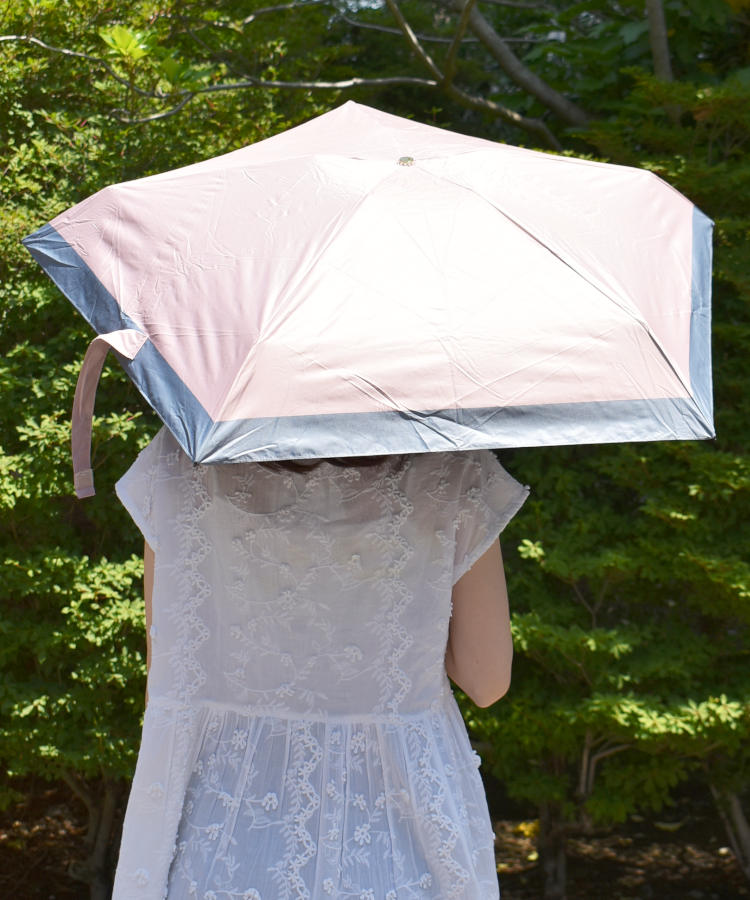 リング晴雨兼用折りたたみ傘