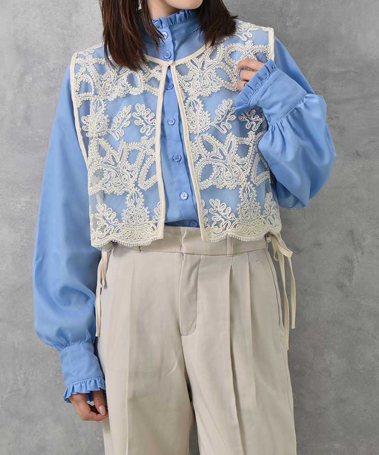 チュールテープベスト