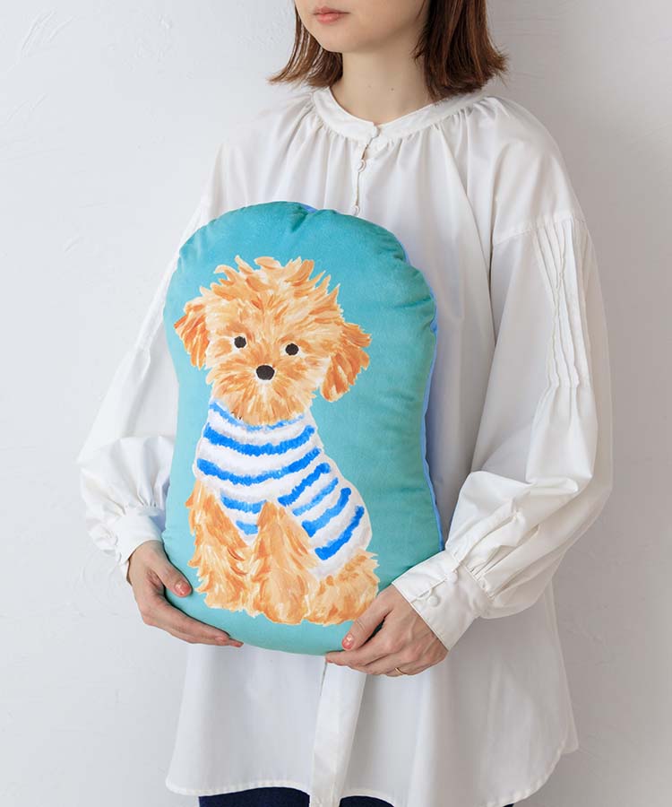 【WEB予約 3/11～順次発送】利光春華ダイカットクッション