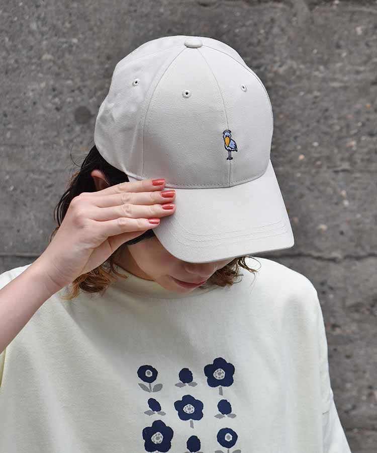 アニマル刺繍キャップ