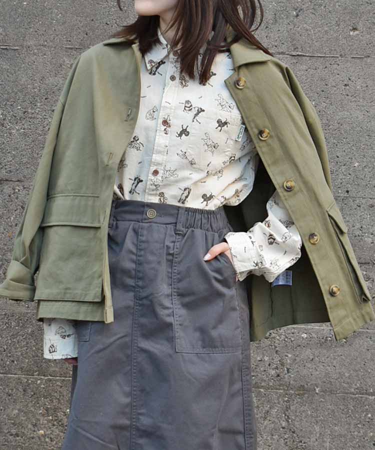 ミリタリーシャツジャケット