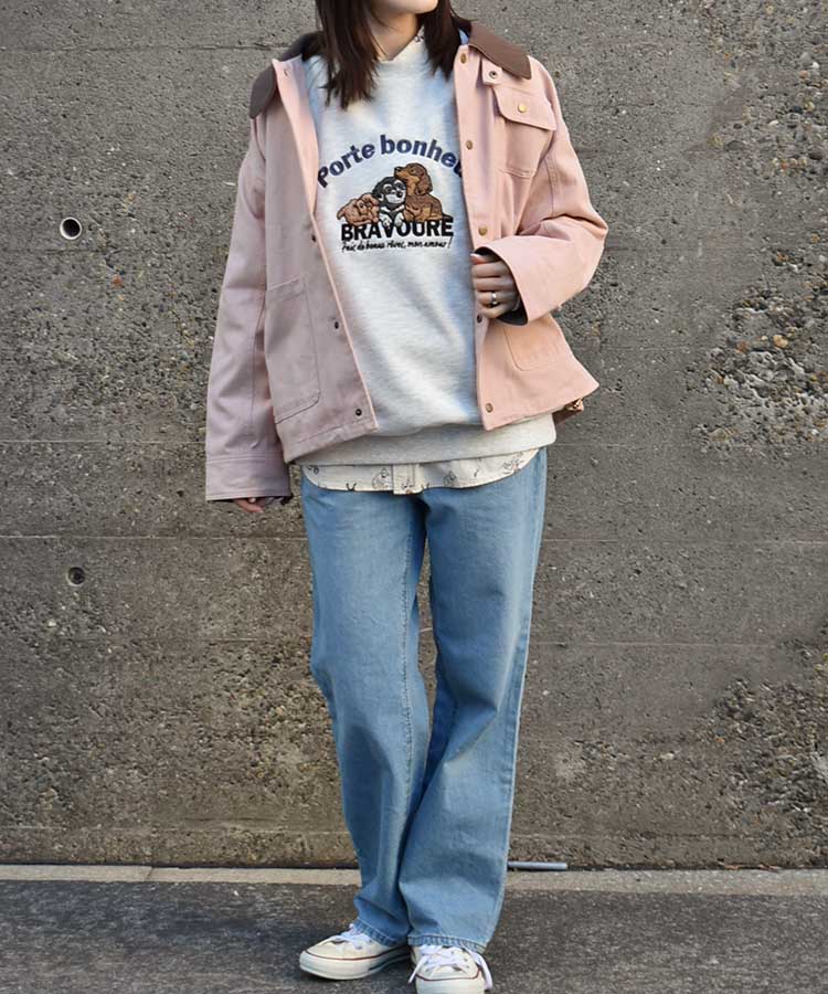 バイカラージャケット