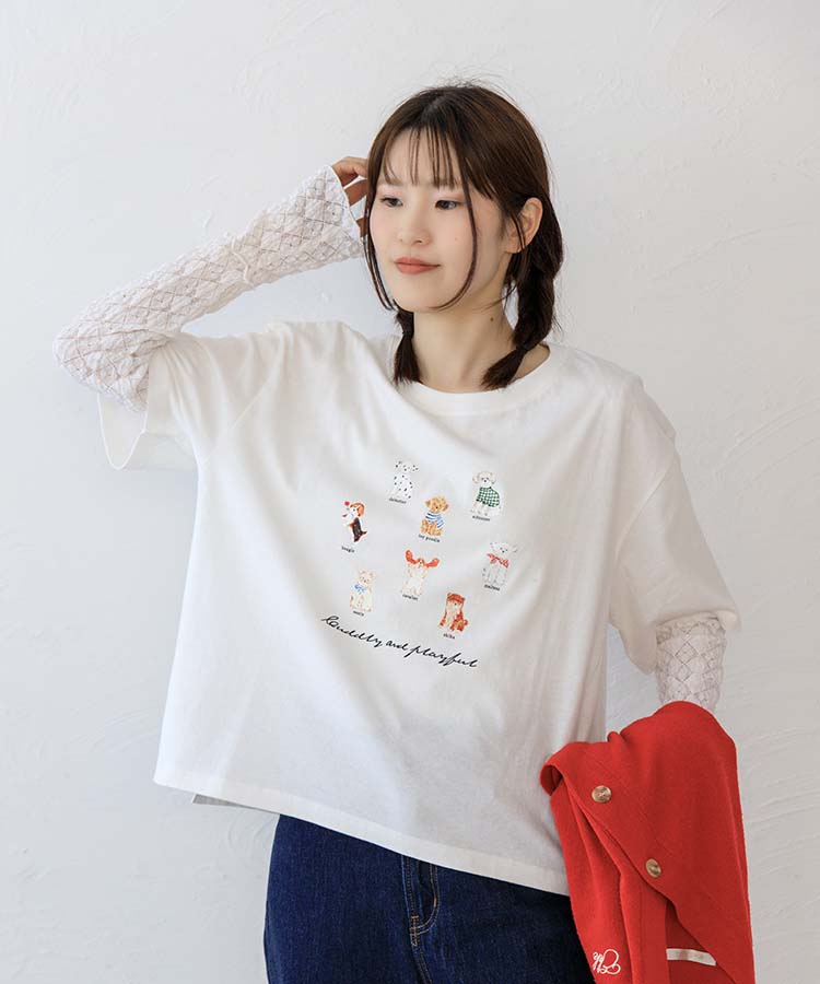 【WEB予約 3/11～順次発送】利光春華Tシャツ