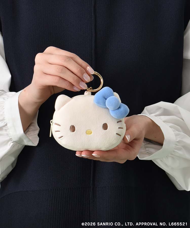 【WEB予約 3/12～順次発送】Bleu Bleuet×サンリオキャラクターズもちもちカラビナポーチ