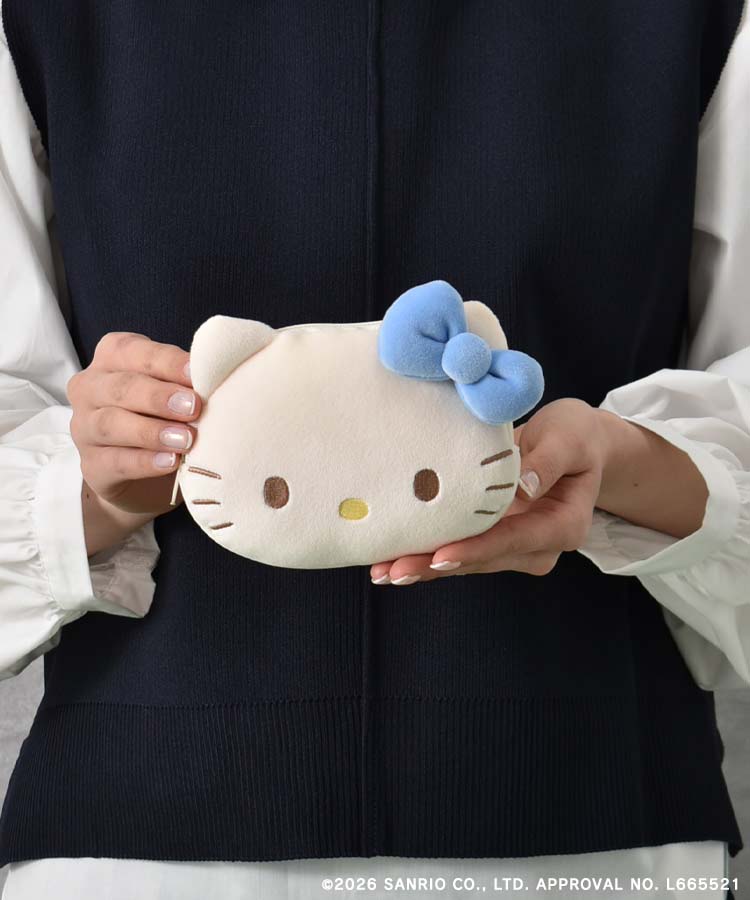 【WEB予約 3/12～順次発送】Bleu Bleuet×サンリオキャラクターズもちもちポーチ