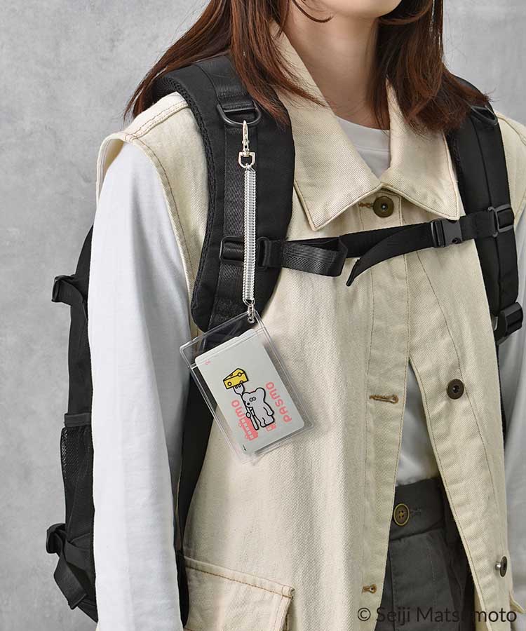 ねずみのANDYクリアパスケース